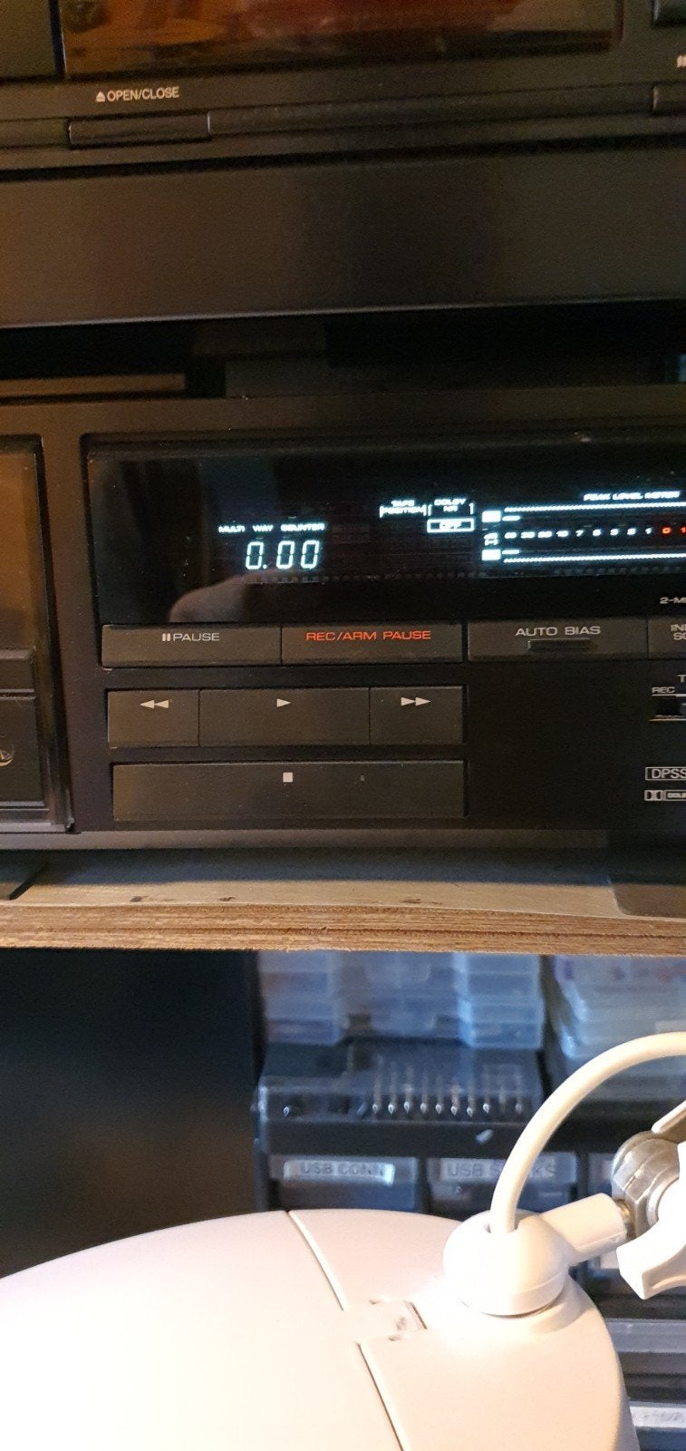 Kenwood KX-3010 Stereo Cassette Deck - HX Pro, Ophalen of Verzenden, Enkel, Kenwood, Tiptoetsen
