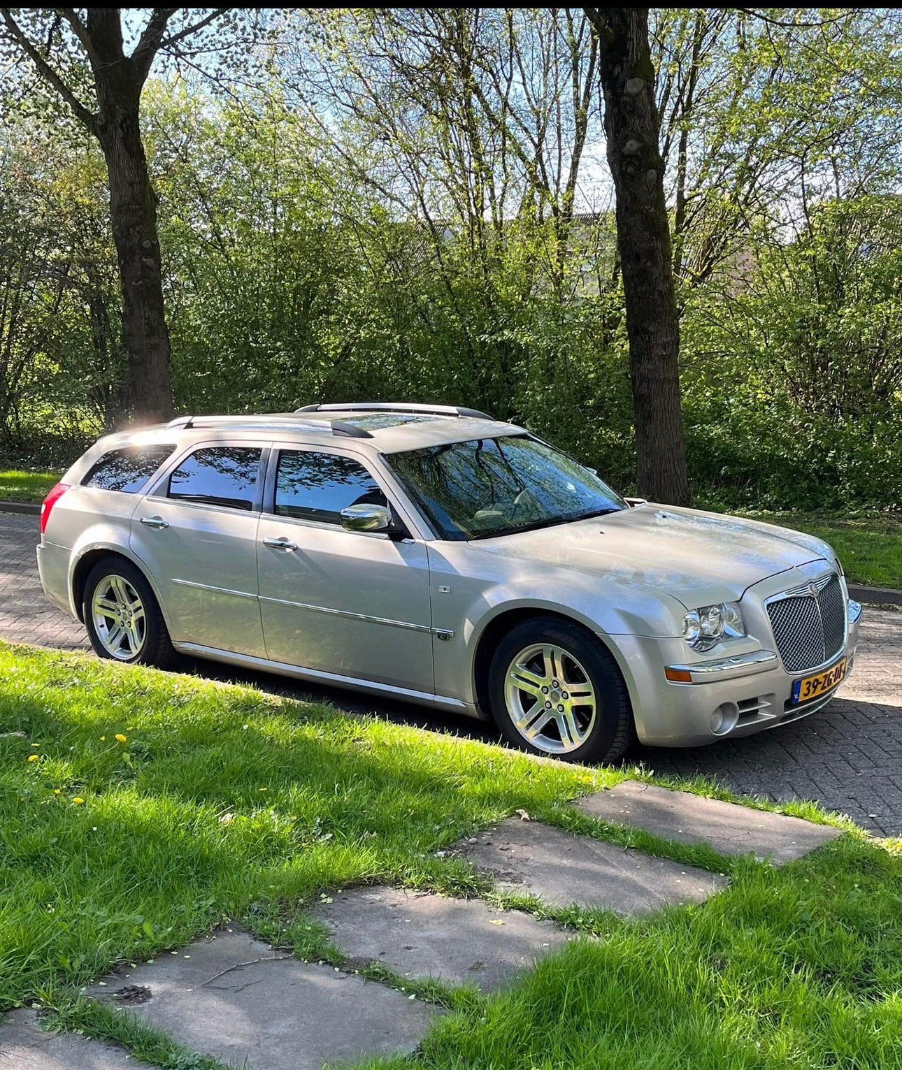 Chrysler 300C 3.0 CRD V6 Touring AUT 2008 Grijs, Auto's, Chrysler, Particulier, 300C, ABS, Adaptive Cruise Control, Airbags, Airconditioning