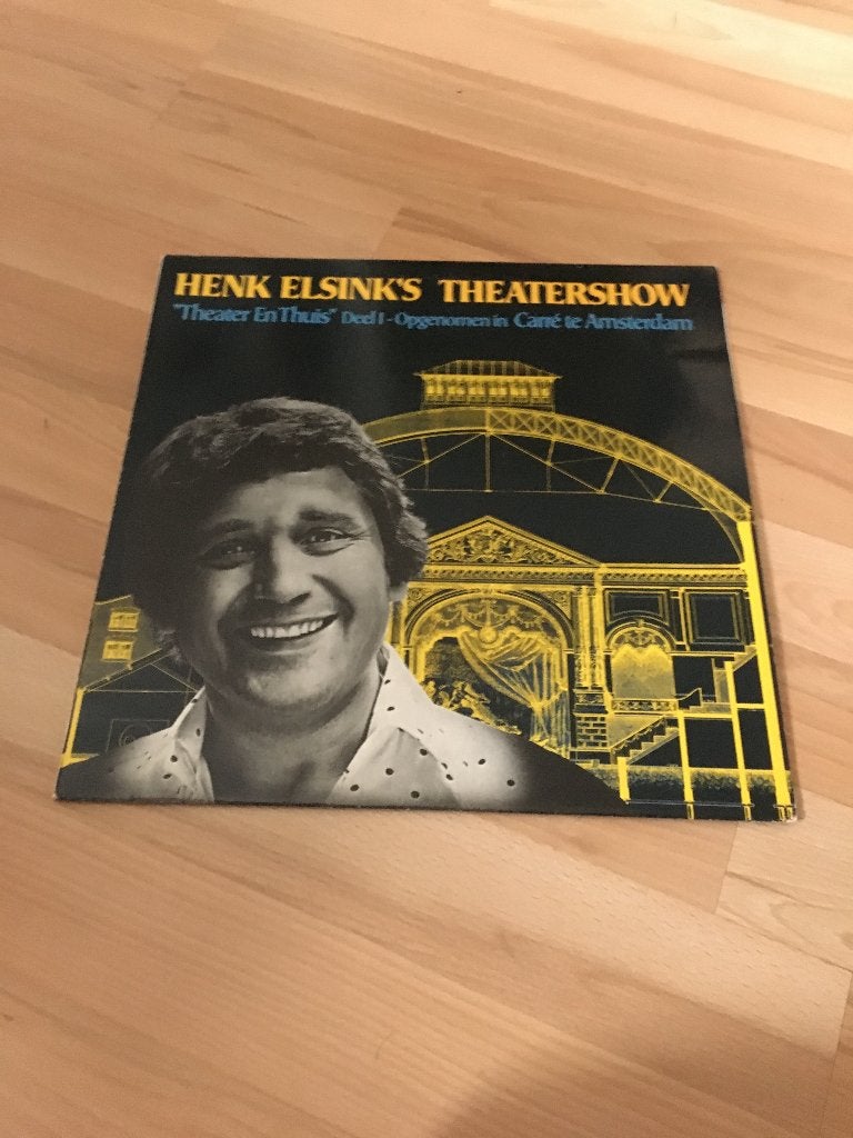 Elpee Henk Elsin's Theatershow Theater en Thuis deel 1, Ophalen of Verzenden, Gebruikt, 12 inch, Levenslied of Smartlap