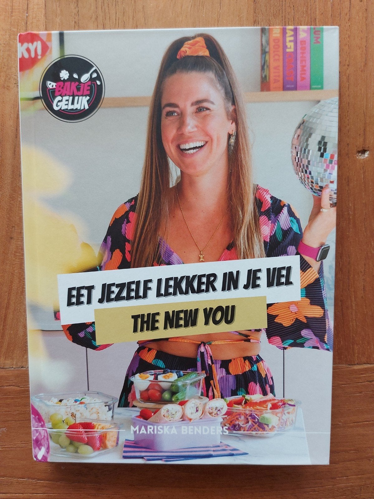 Kookboek Bakje Geluk: The New You - Mariska Benders, Ophalen of Verzenden, Zo goed als nieuw, Mariska Benders, Gezond koken