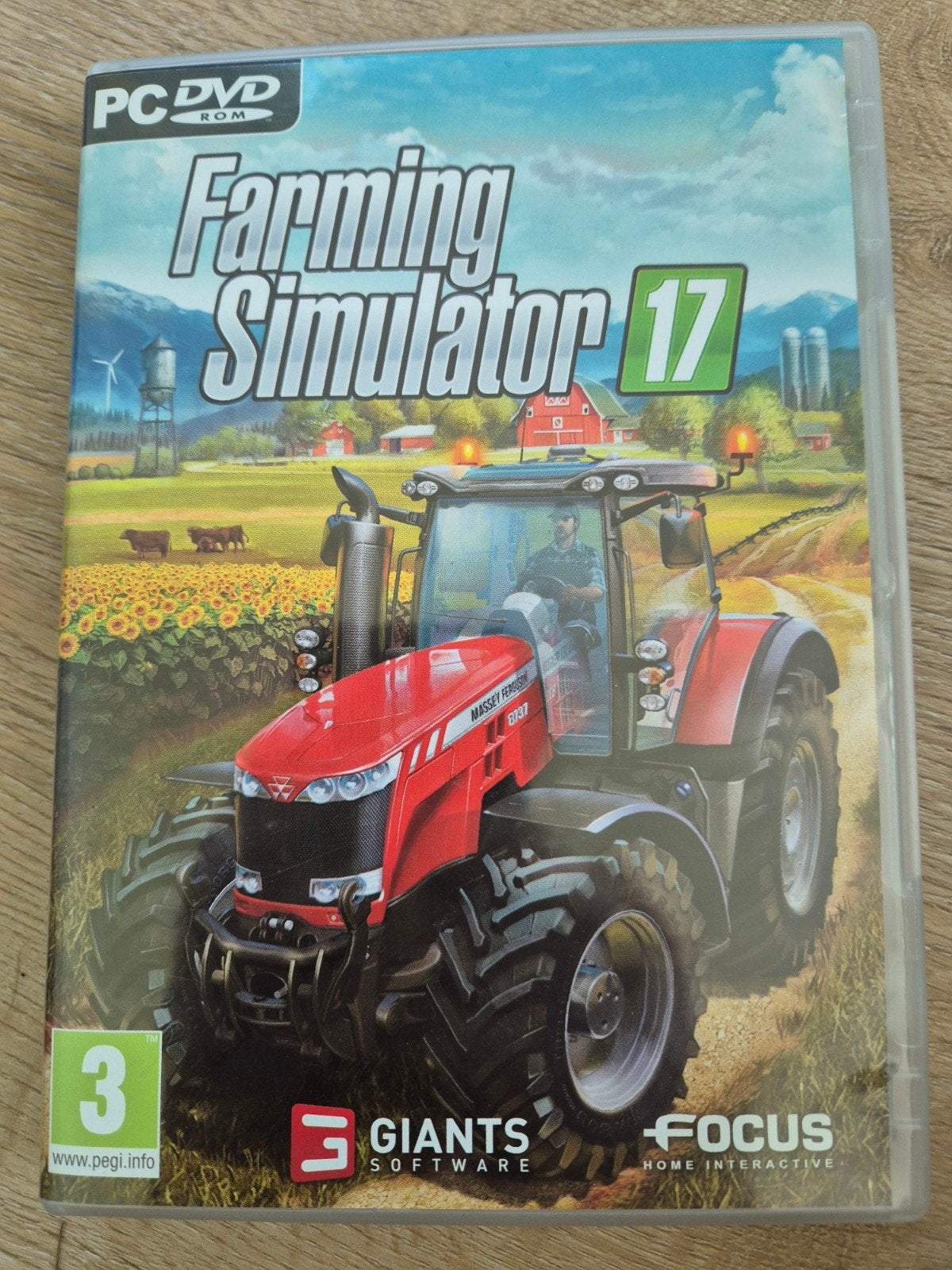Farming Simulator 17 PC DVD-ROM - Zo goed als nieuw, Spelcomputers en Games, Games | Pc, Online, 1 speler, Ophalen of Verzenden