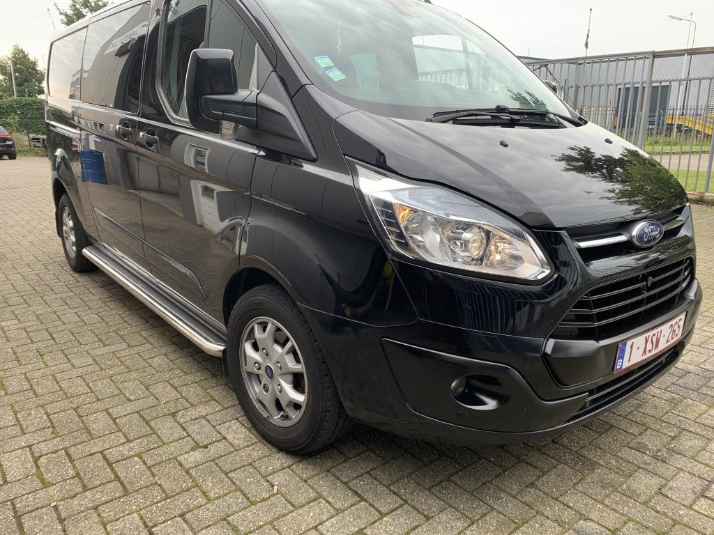 Ford Transit Custom Sidebars met rvs trede, Niet ingevuld, Niet ingevuld, Niet ingevuld