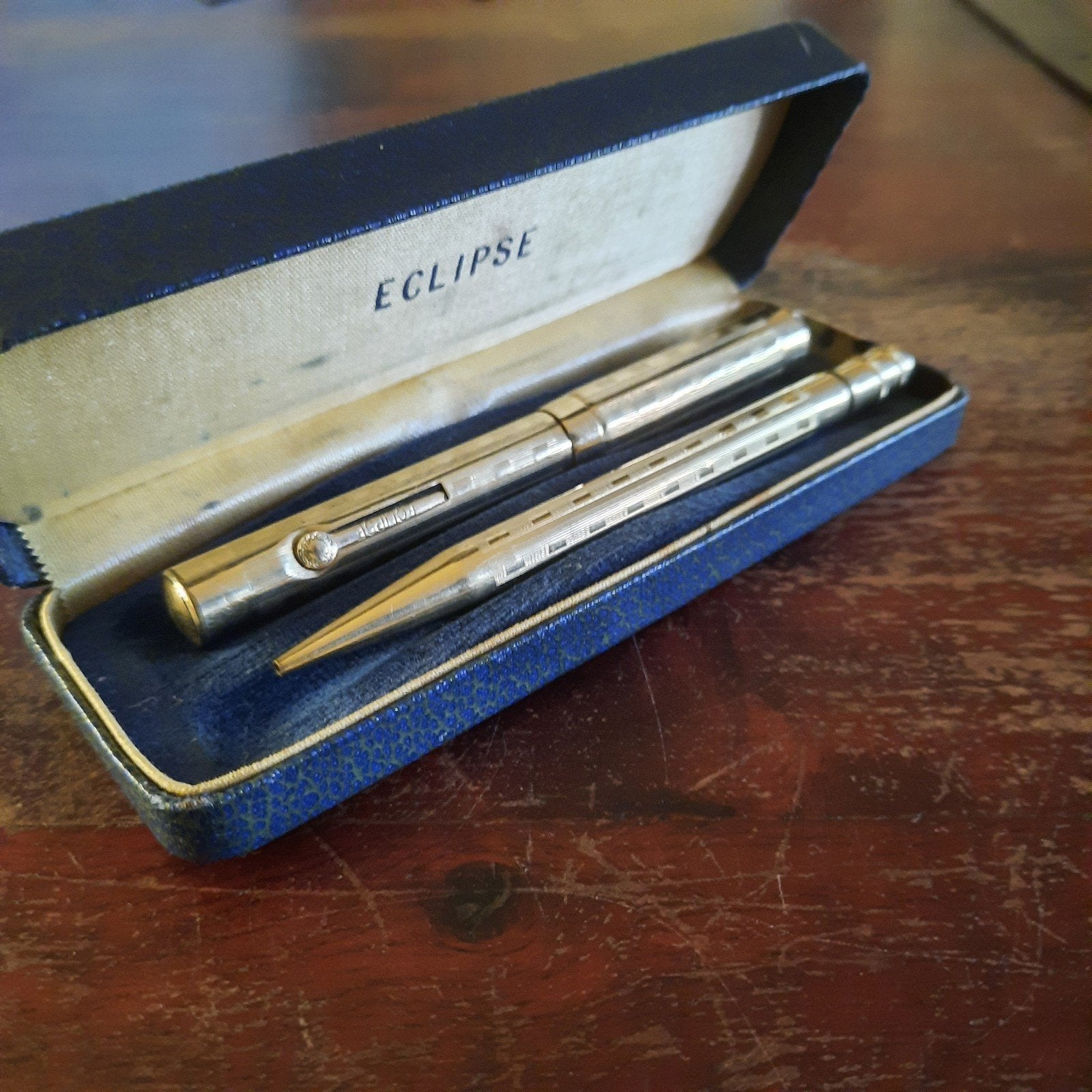 Eclipse vulpen/potlood 14kt nib, Verzamelen, Ophalen of Verzenden, Gebruikt, Vulpen, Overige merken