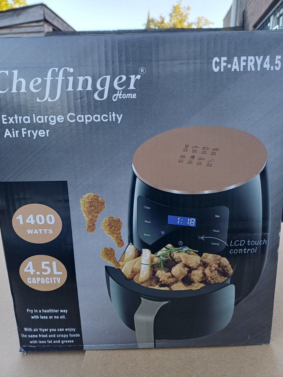 airfryer Nieuw, Ophalen of Verzenden, Nieuw, Airfryer, 1000 t/m 1499 gram