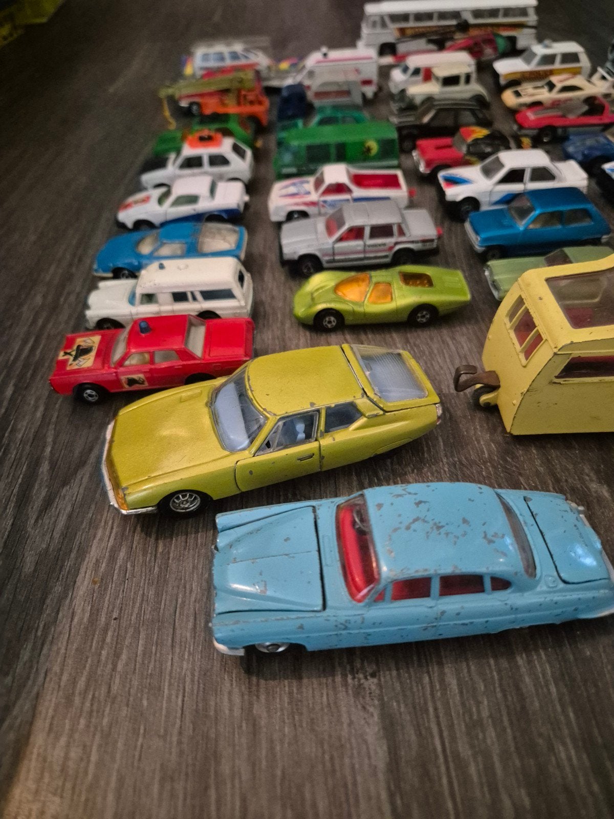 Oude autootjes dinky toys corgi toys matchbox, Ophalen of Verzenden, Gebruikt, Auto