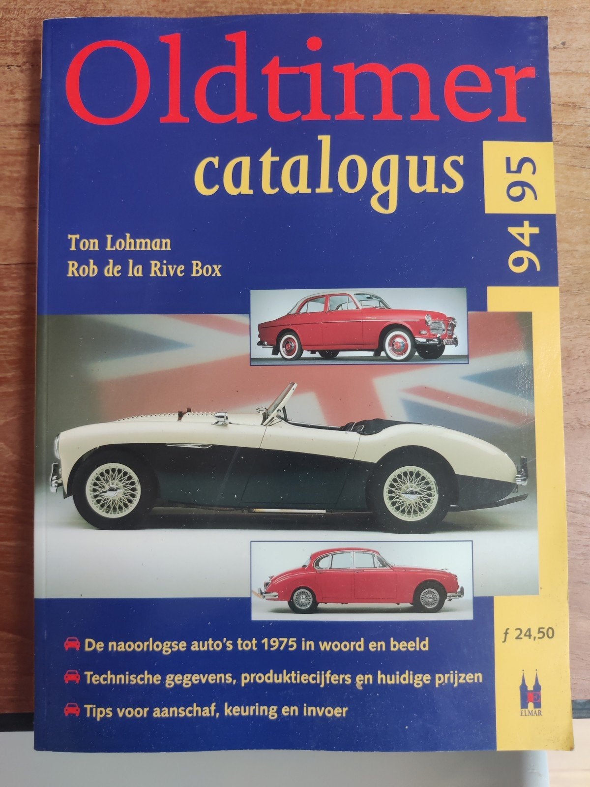 Oldtimer catalogus 94-95 - Ton Lohman & Rob de la Rive Bo, Ophalen, Algemeen, Ton Lohman, Zo goed als nieuw