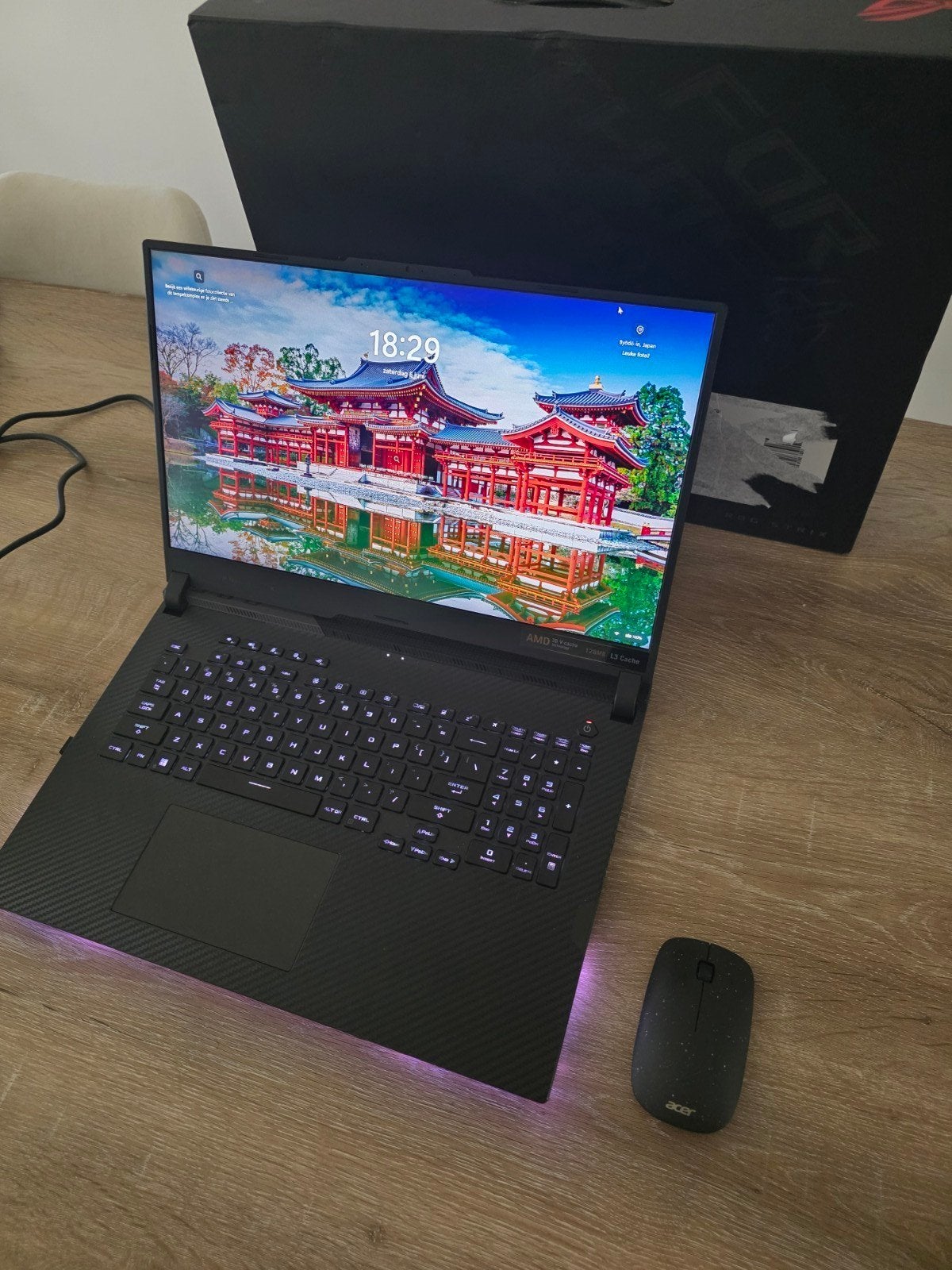 Asus ROG Strix Scar 17 X3D RTX 4090, Gebruikt, Met videokaart, ASUS, Ophalen of Verzenden