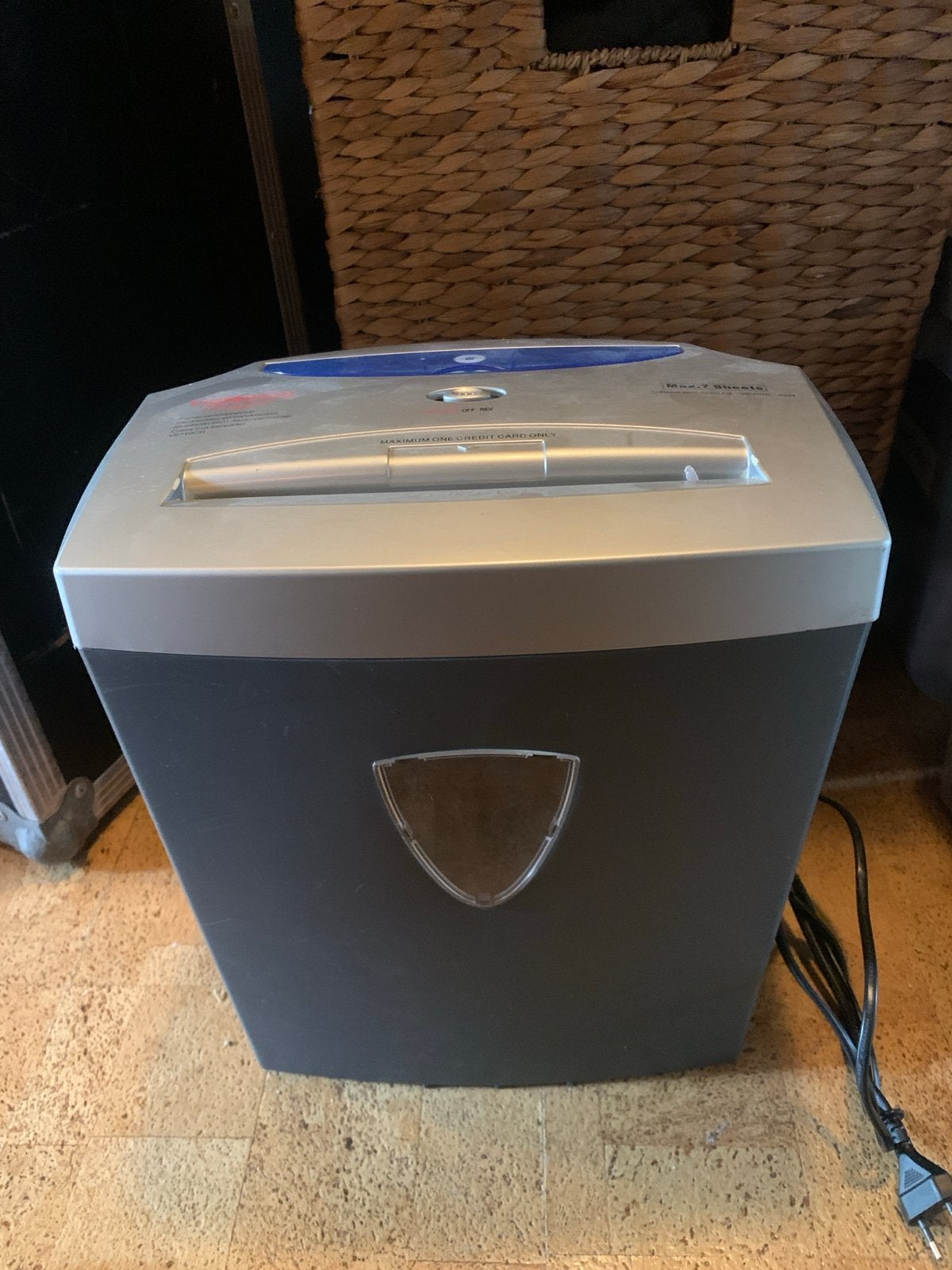 VIGORHOOD VS710CD Papierversnipperaar - Cross Cut Shredder, Diversen, Ophalen, Gebruikt