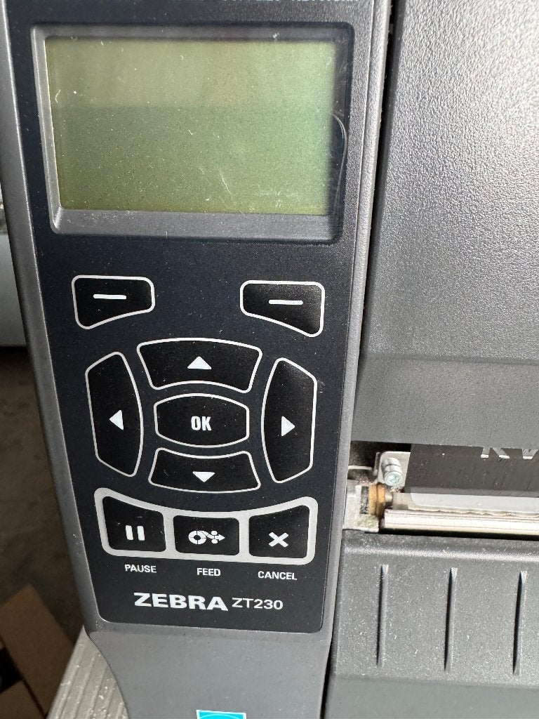 Zebra label printer ZT230, Zwart-en-wit printen, Printer, Ophalen of Verzenden, Zo goed als nieuw