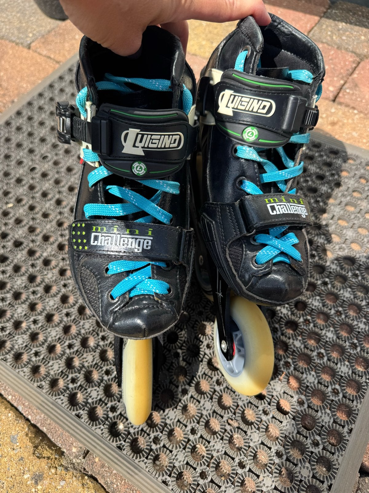 Powerslide Mini Challenge inline- en schaatsen combi, Sport en Fitness, Schaatsen, Ophalen of Verzenden, Gebruikt, Overige typen