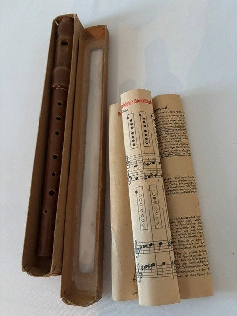 Blokfluit Goldon Origineel Vintage met originele verpakking, Muziek en Instrumenten, Ophalen of Verzenden, Gebruikt, Alt