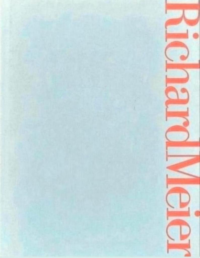 RICHARD MEIER. Hardcover groot formaat, Verzenden, Zo goed als nieuw, Architecten
