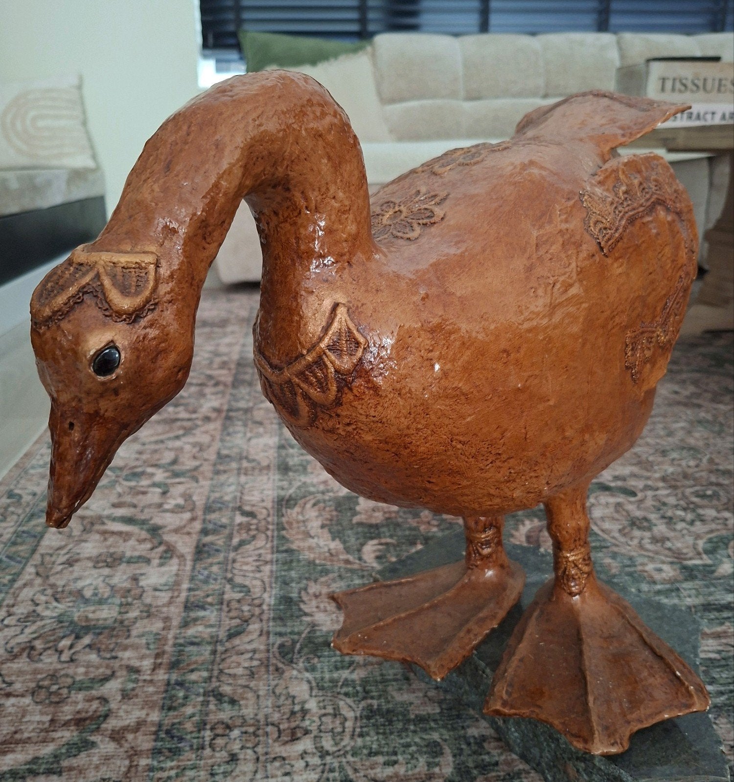 Sculptuur Beeld Eend Gans Decoratieve Gans, Ophalen, Beeld