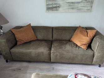 bankstel, Ophalen, Minder dan 75 cm, Driepersoons, Zo goed als nieuw