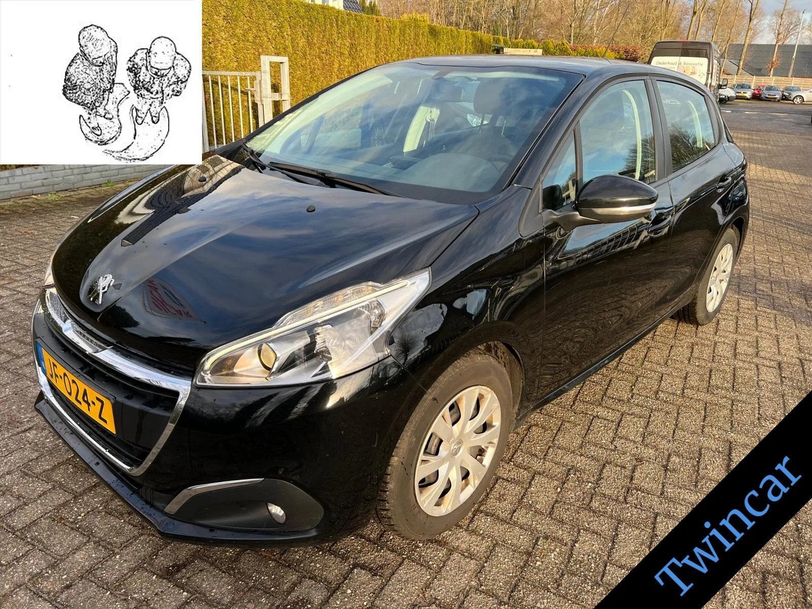Peugeot 208 1.2 PureT. 82 5-DRS AC NAVI CRUISE NAP, Auto's, Stof, Gebruikt, 1199 cc, 82 pk
