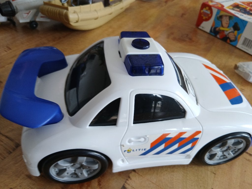 Speelgoed Politie auto met sirene, Ophalen, Gebruikt