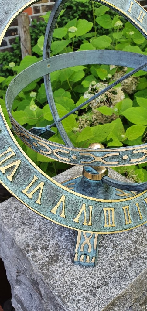 bronzen ZONNEWIJZER / geen verzendkosten, Huis en tuin decoratie Marie, Nieuw, Info@huisentuindecoratiemarie.nl, Peize