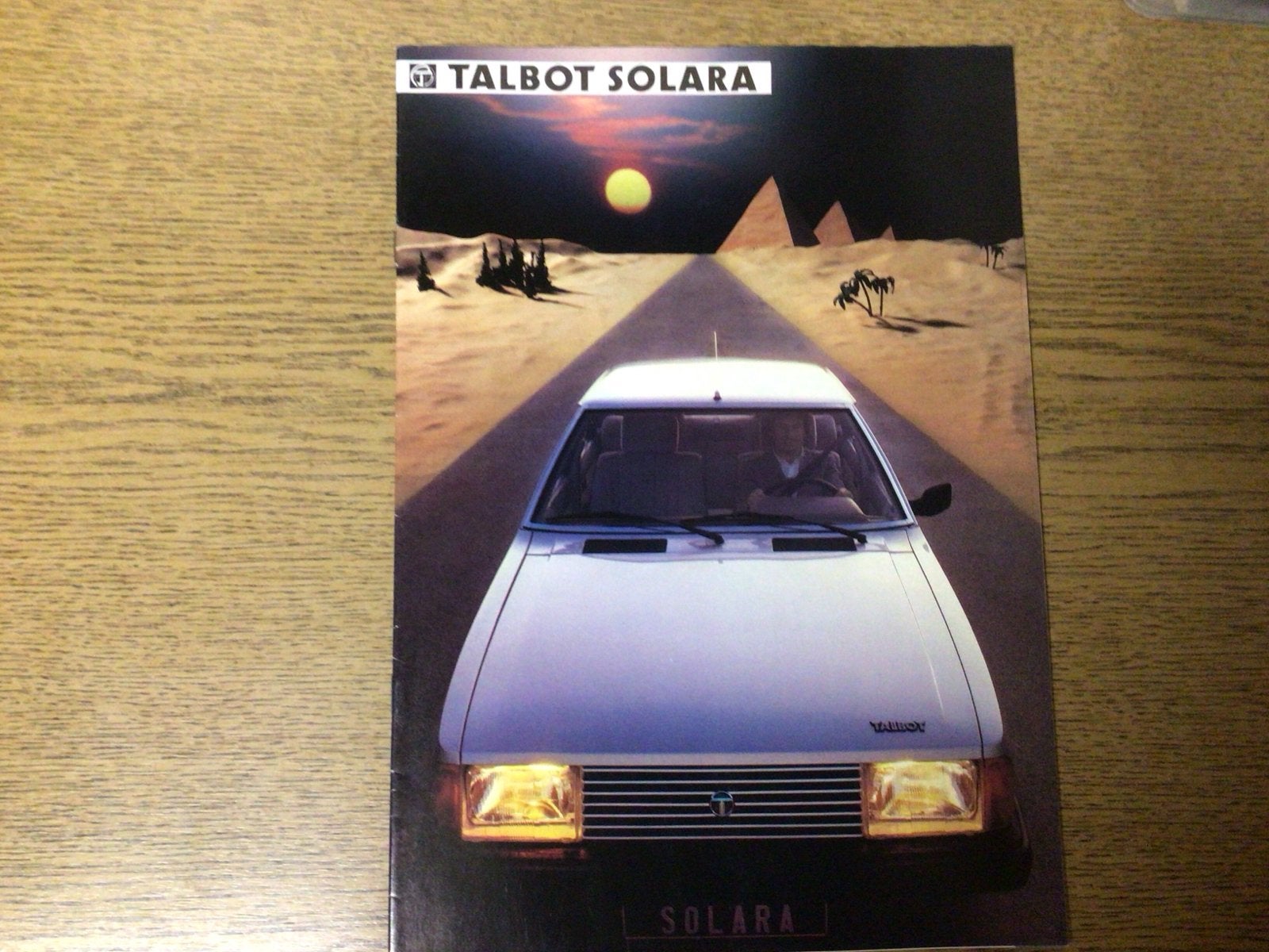 Talbot Solara brochure. Origineel, 1984., Ophalen of Verzenden, Gelezen, Overige merken