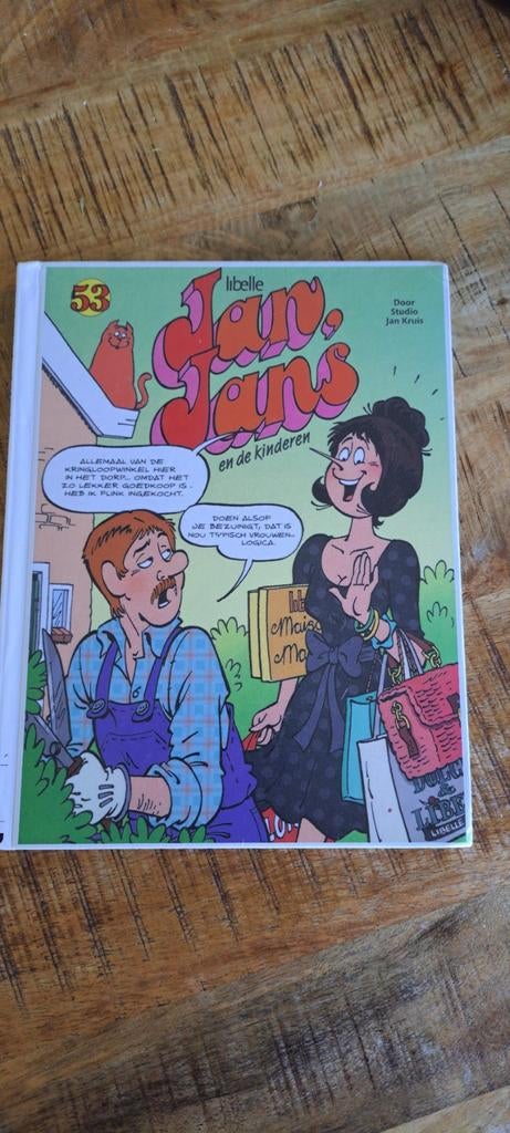 Jan, Jans en de kinderen 53 - 1e druk - Gebruikt boek, Boeken, Stripboeken, Eén stripboek, Ophalen, Gelezen, Jan Kruis