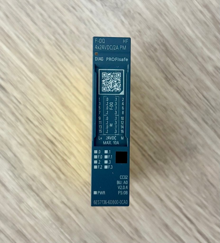 SIEMENS - ET200SP - F-DQ - 6ES7136-6DB00-0CA0 - PROFISafe, Ophalen of Verzenden, Gebruikt