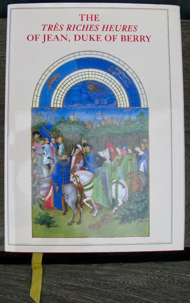 KUNSTBOEK " THE TRES RICHES HEURES OF JEAN, DUKE OF BERRY", Boeken, Kunst en Cultuur | Beeldend, Zo goed als nieuw, Schilder- en Tekenkunst