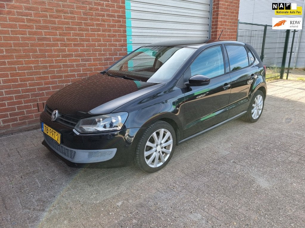 Volkswagen Polo 1.2 TSI Comfortline 5-Drs 6-Bak Airco! Bj:20, Auto's, Voorwielaandrijving, Euro 5, Zwart, Handgeschakeld