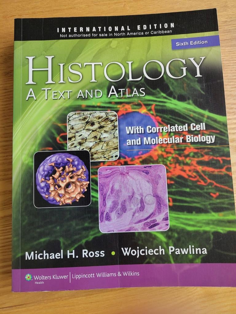 Histology A text and atlas, Boeken, Ross, Ophalen of Verzenden, Beta, WO