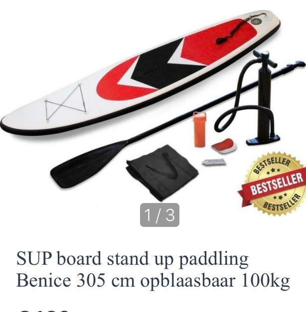 Sup board, Ophalen of Verzenden, Zo goed als nieuw