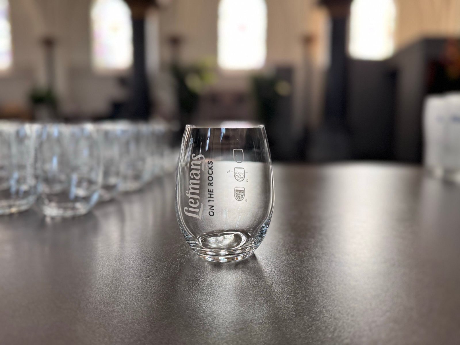Liefmans glazen - Set van 24 stuks, Ophalen, Zo goed als nieuw, Overige merken, Glas