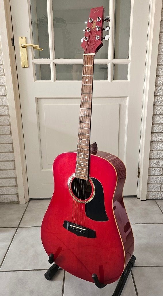 Aria Akoesstische western gitaar, Ophalen, Gebruikt, Western- of Steelstringgitaar