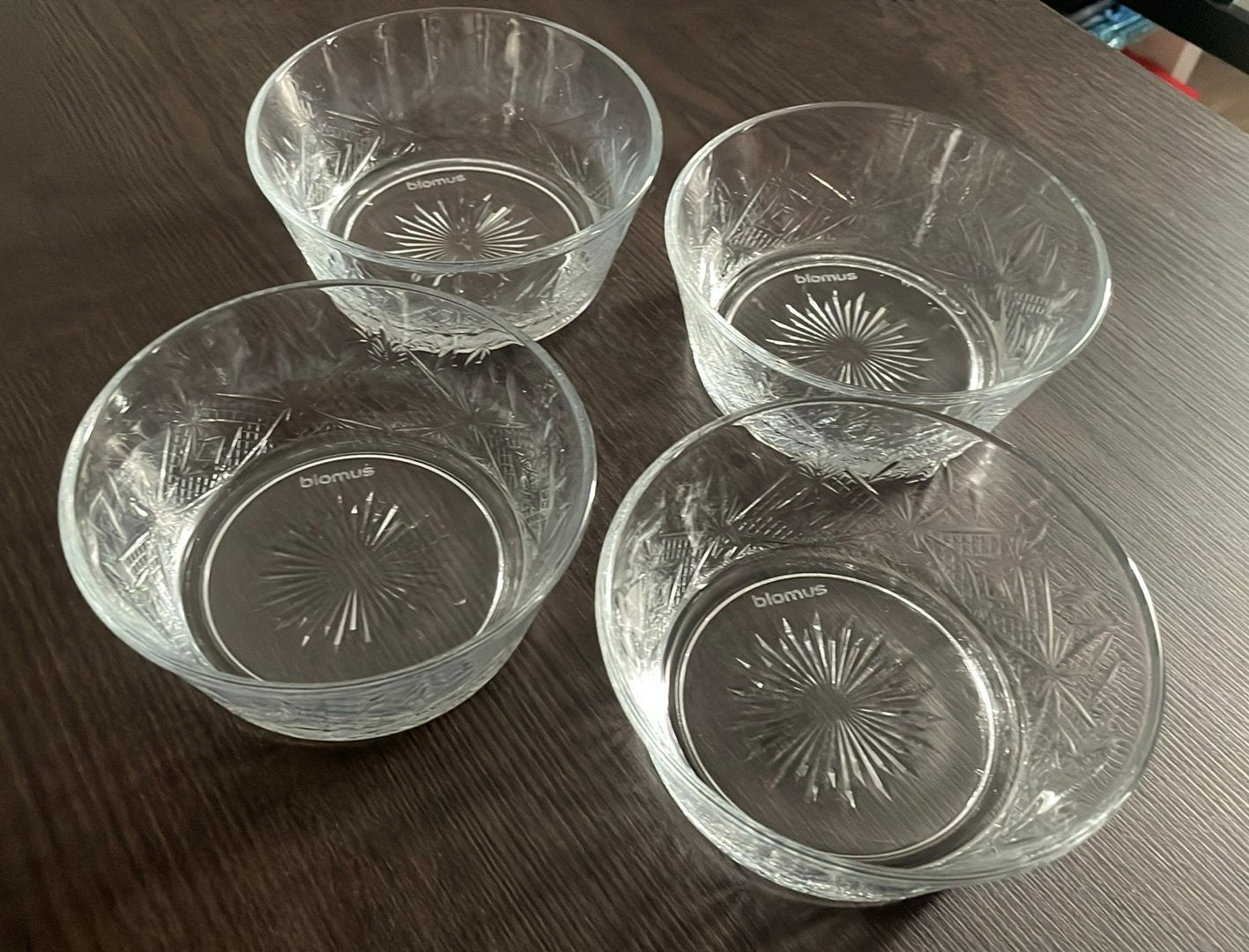Blomus Amilio schaaltjes AH - 4 stuks - puntgaaf, Huis en Inrichting, Keuken | Servies, Nieuw, Ophalen of Verzenden, Overige stijlen