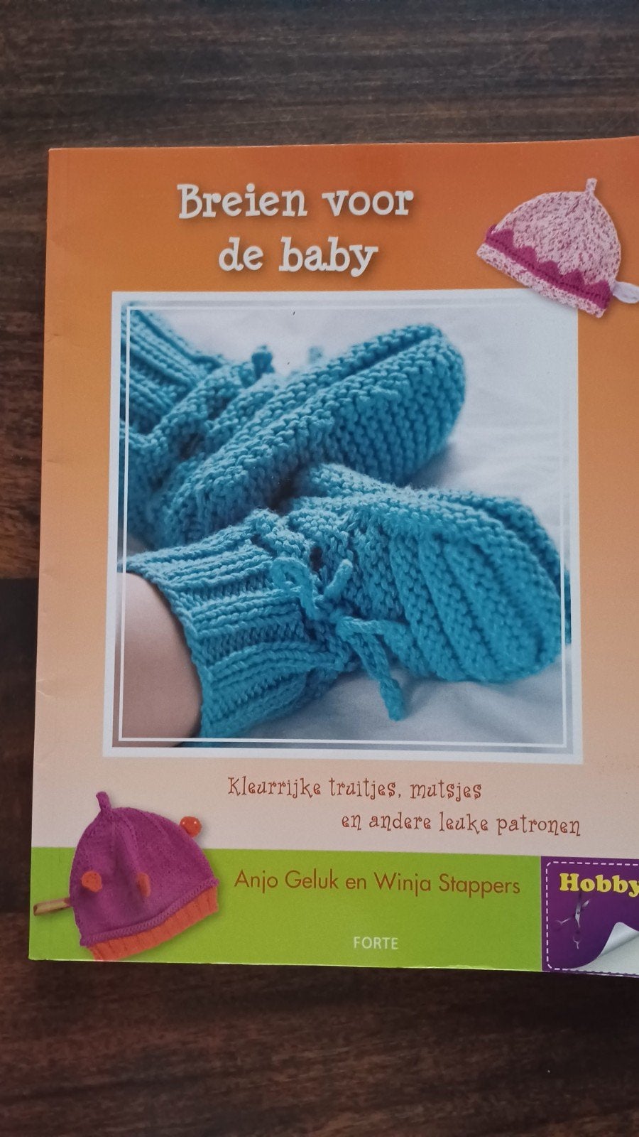Breien voor de baby, Ophalen of Verzenden, Zo goed als nieuw, Breien, Patroon of Boek
