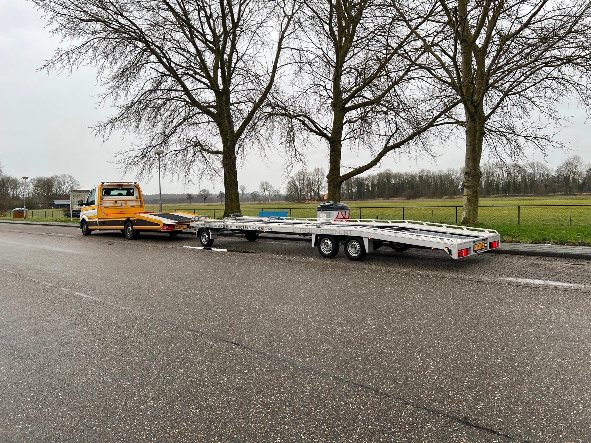 Volkswagen CRAFTER 35 2.0 TDI L4 EL Highline autotransporter, Auto's, Bestelauto's, Bluetooth, Stof, Gebruikt, Euro 6