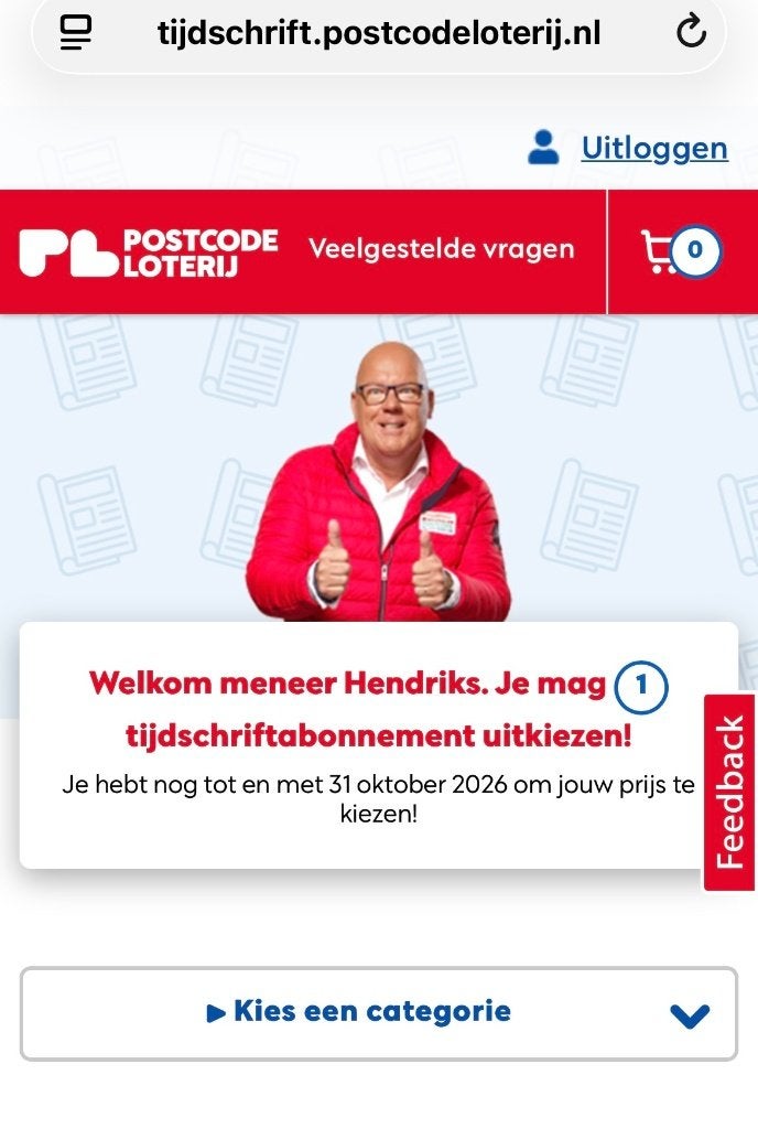 Tijdschriften abonnement met voordeel # keuze uit 53 bladen, Verzenden, Nieuw