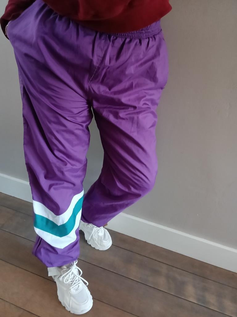 Vintage Gucci trainingsbroek XL met ritsen, Kleding | Heren, Paars, Maat 56/58 (XL), Ophalen of Verzenden, Gucci