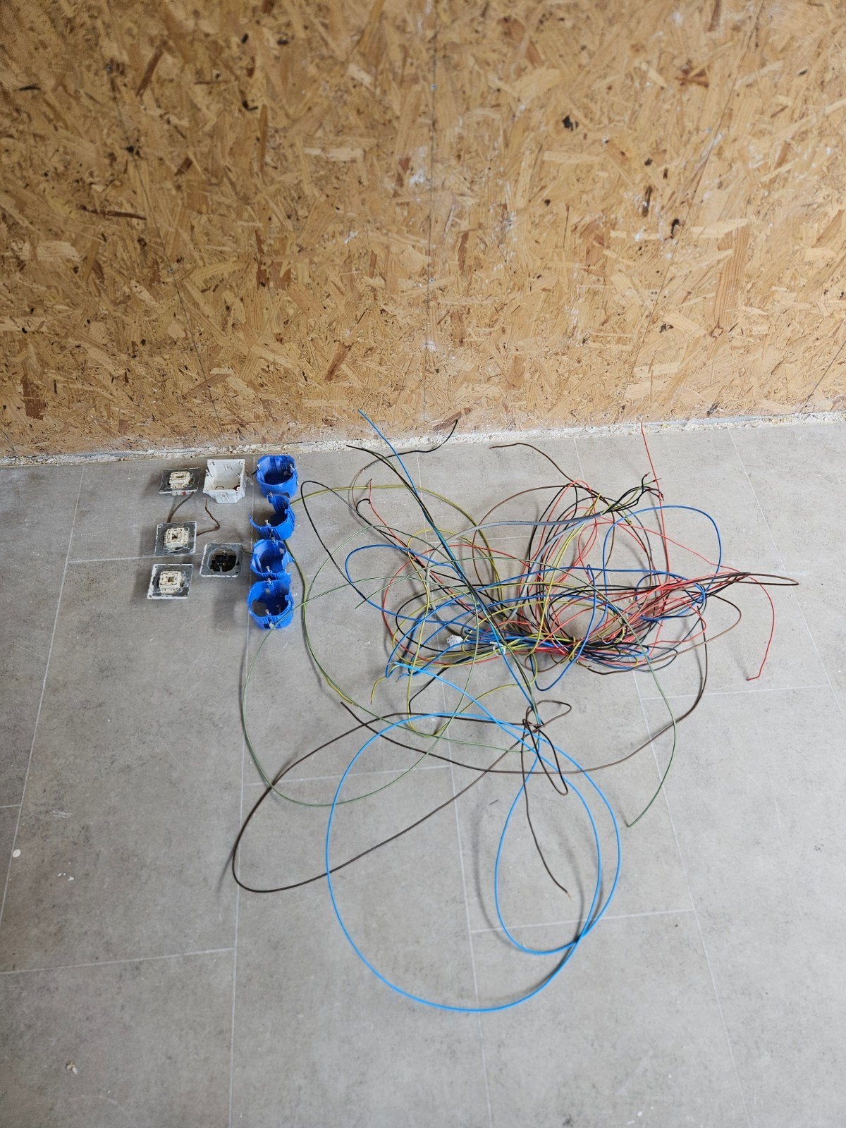Diverse elektrische bedrading, schakelaars en dozen, Ophalen, Gebruikt, Overige merken, Kabel of Snoer