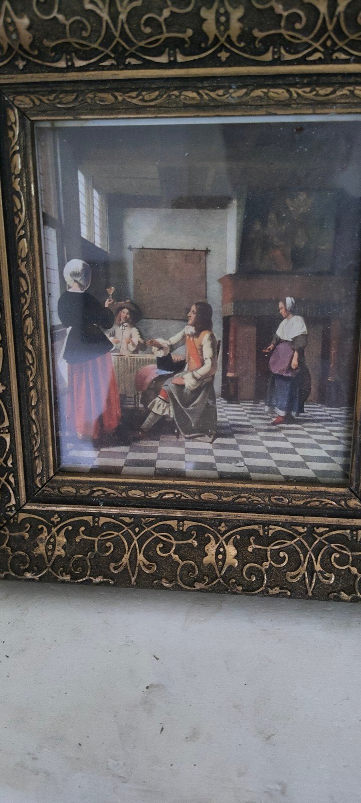Mooie oude schilderijtjes - Klassieke taferelen, Antiek en Kunst, Kunst | Schilderijen | Klassiek, Paneel, Portret of Personen