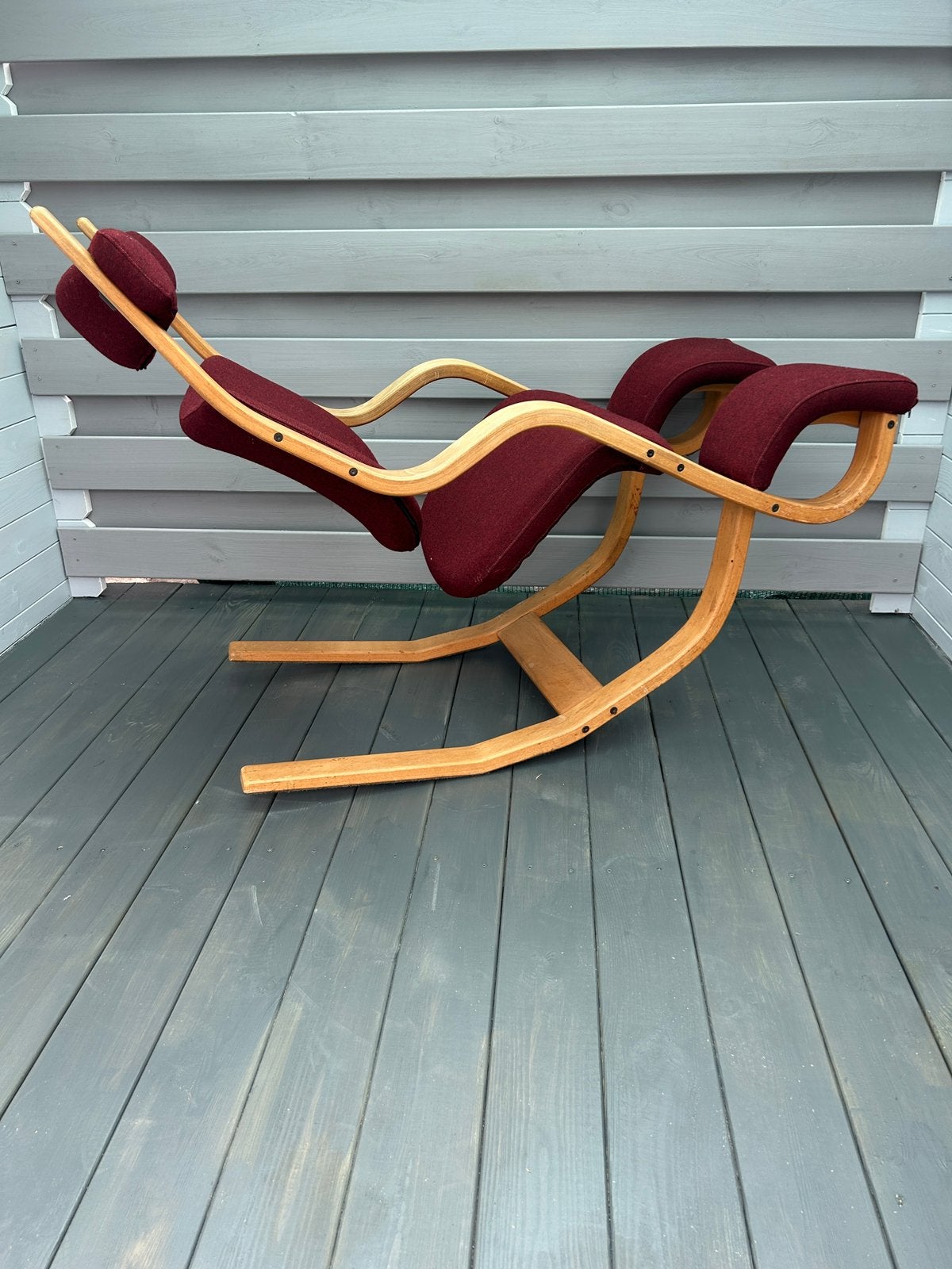 Design fauteuil, stoel Stokke Gravity, ergonomische stoel, Huis en Inrichting, Stoelen, Ophalen, Zo goed als nieuw, Eén
