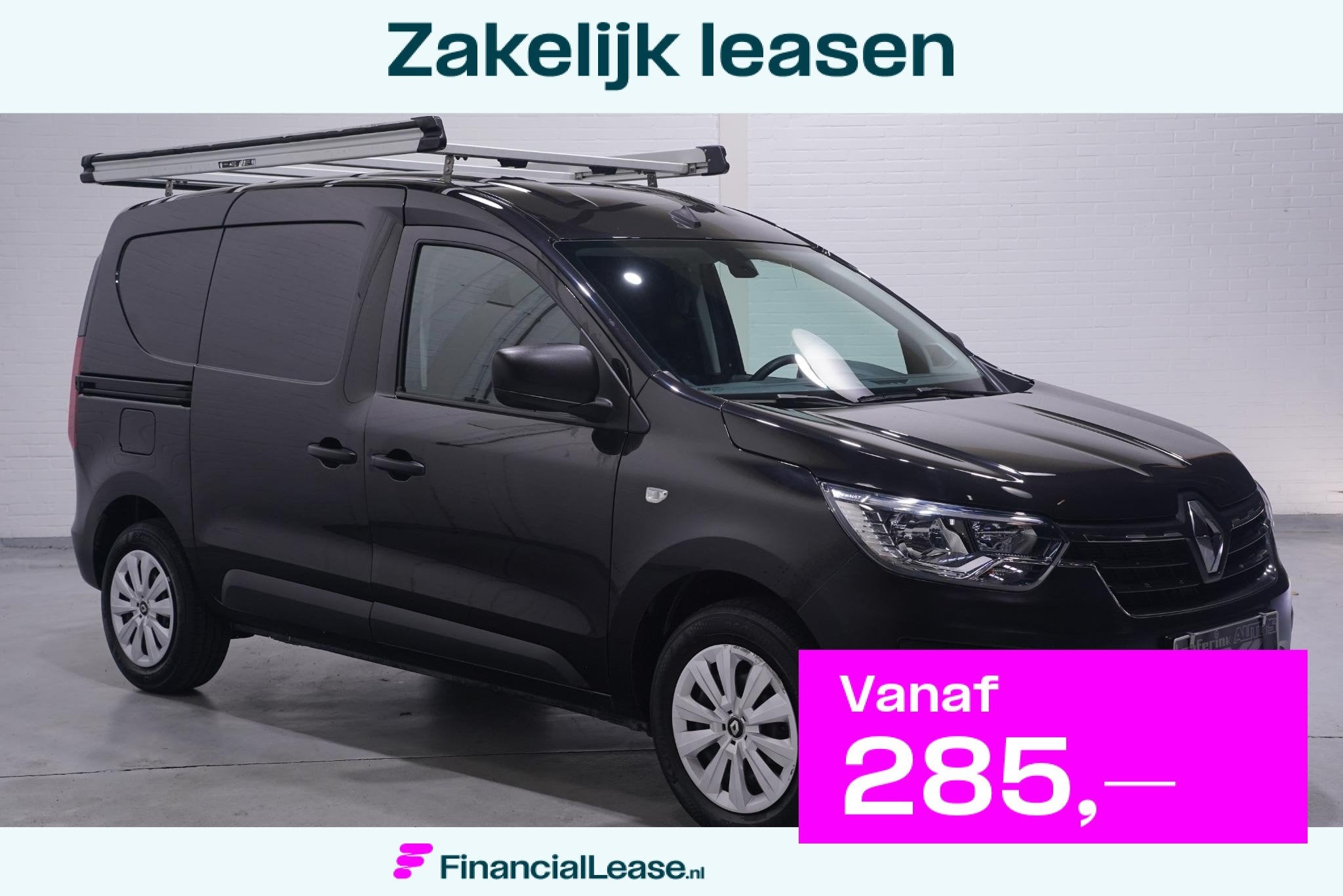 Renault Express Kangoo 1.3 TCe 102 pk Benzine Airco, Trekhaa, Voorwielaandrijving, Gebruikt, 4 cilinders, Renault