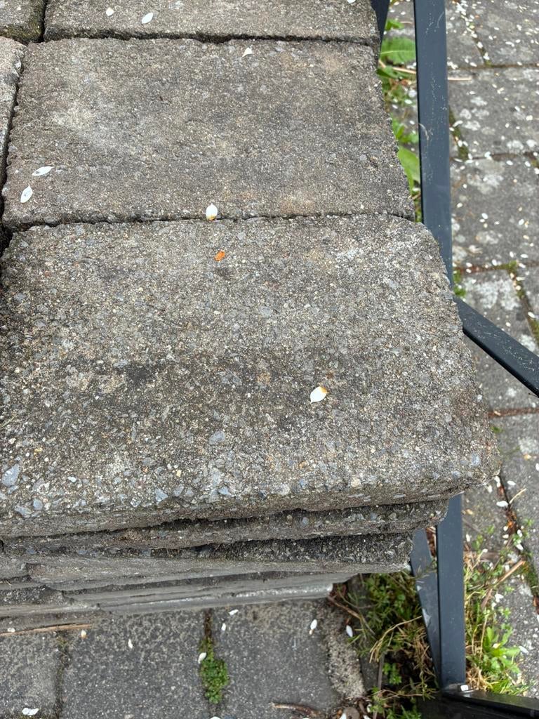 Abby stones gratis, Tuin en Terras, Ophalen, Zo goed als nieuw, Beton, Terrastegels