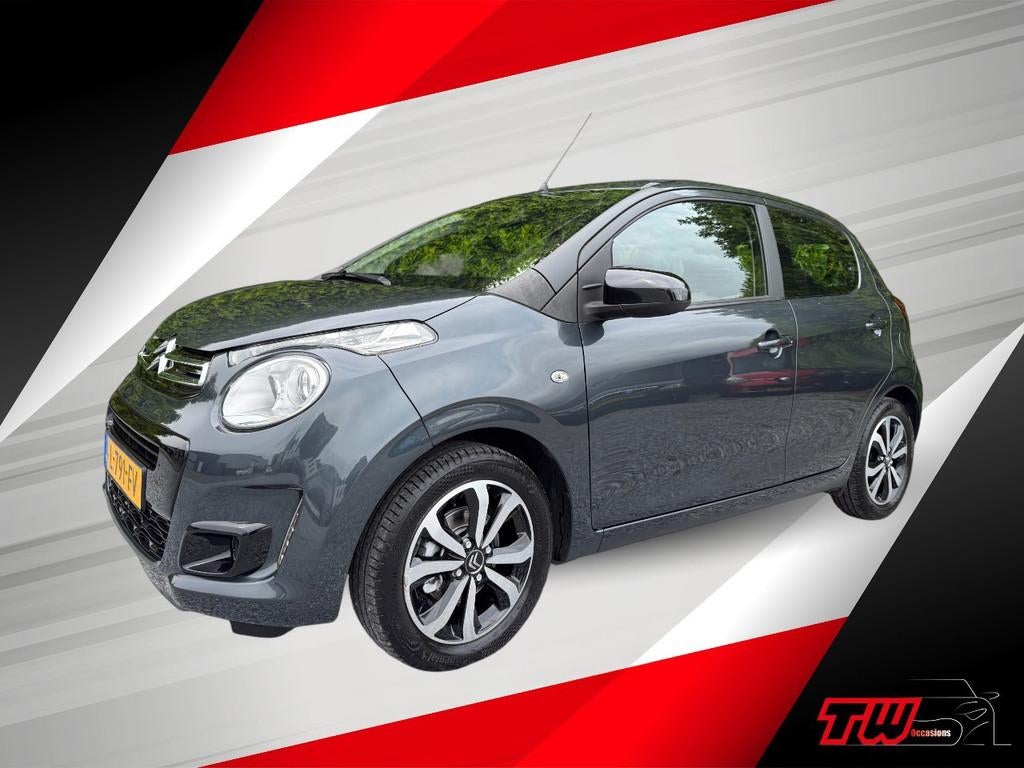 Citroen C1 1.0 VTi Airscape Shine |CARPLAY|OPEN DAK|CAMERA, Voorwielaandrijving, Stof, Gebruikt, 4 stoelen