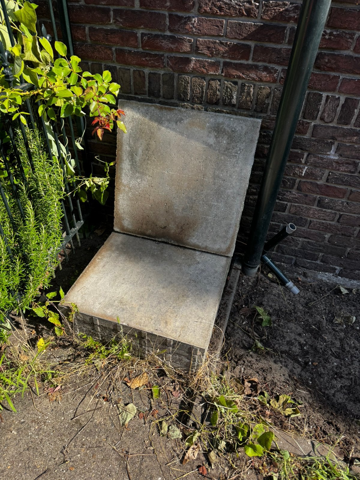 Betontegels, Tuin en Terras, Tegels en Klinkers, Ophalen, Zo goed als nieuw, Beton, Terrastegels