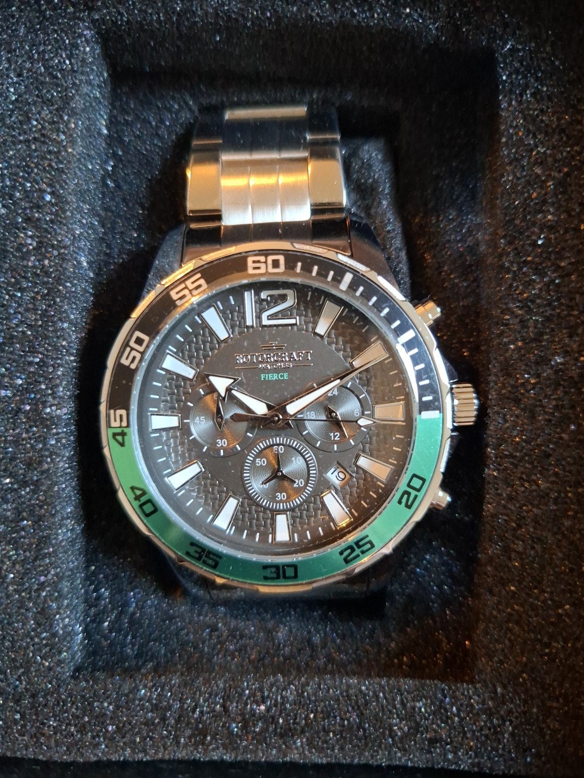 Rotorcraft herenhorloge, Ophalen of Verzenden, Nieuw, Staal, Overige merken