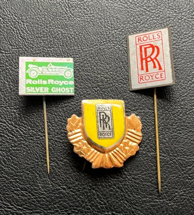 Rolls Royce Speldjes - Vintage Collectie, Ophalen of Verzenden, Gebruikt, Auto's
