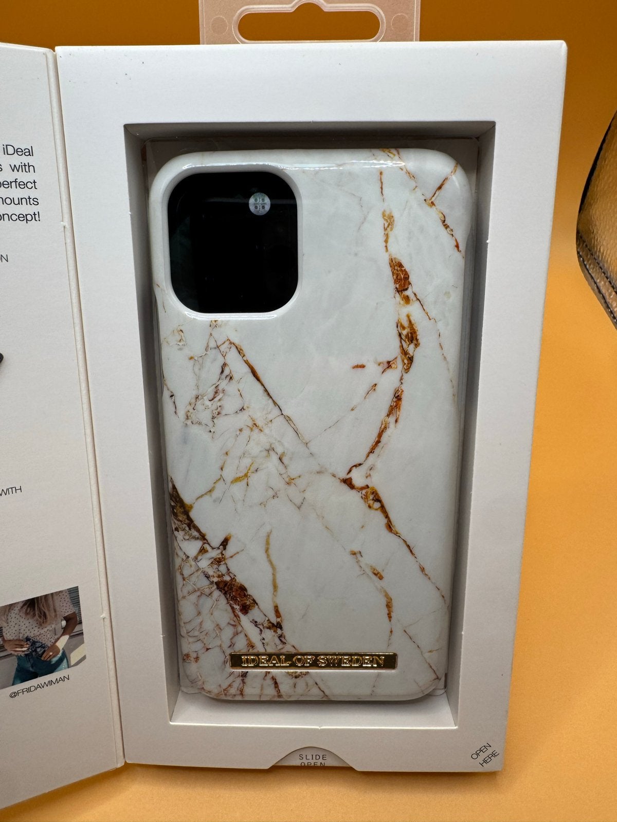 Carrara Gold - iPhone 11 PRO/XS/X - NIEUW!, Telecommunicatie, Mobiele telefoons | Hoesjes en Frontjes | Apple iPhone, Kunststof