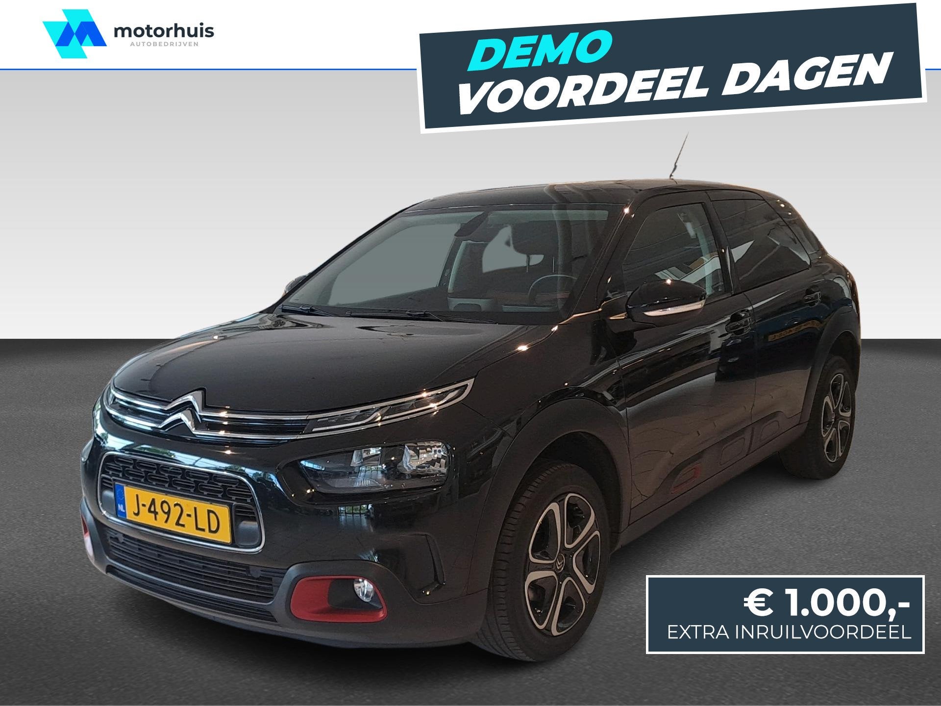 Citroën C4 Cactus 1.2 PureTech C-series, Gebruikt, Euro 6, Geheel digitaal combi-instrument, Origineel Nederlands