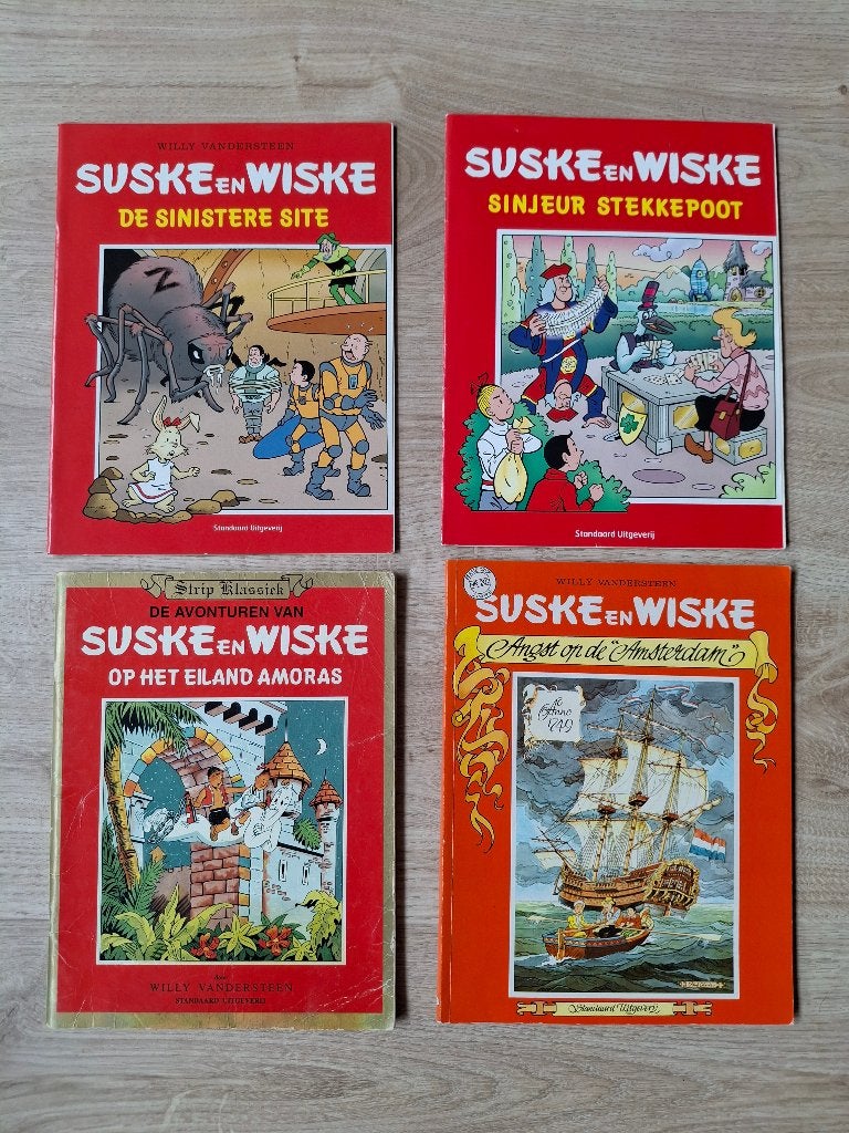 Suske en Wiske, Boeken, Stripboeken, Meerdere stripboeken, Ophalen, Gelezen, Willy Vandersteen