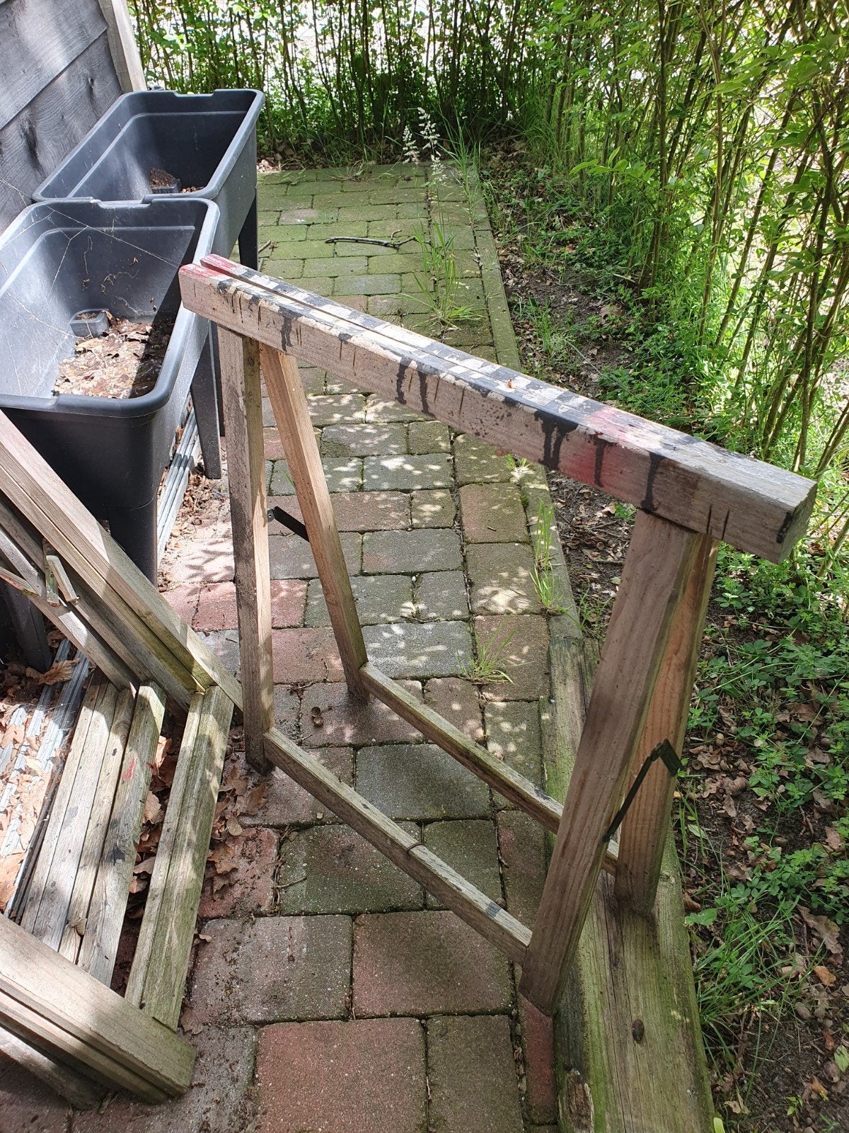 Schraag hekjes, Tuin en Terras, Ophalen