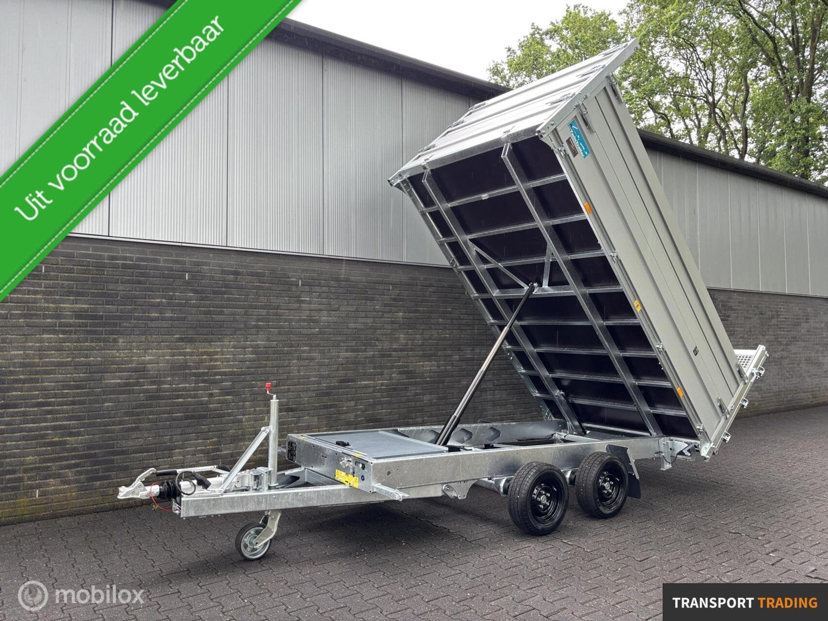 DEMO TwinTrailer TT35-35 kipper/machinetransporter Bj. 2026!, Transport Trading, Nieuw, Info@transporttrading.nl, De Grift 15 Nieuwleusen