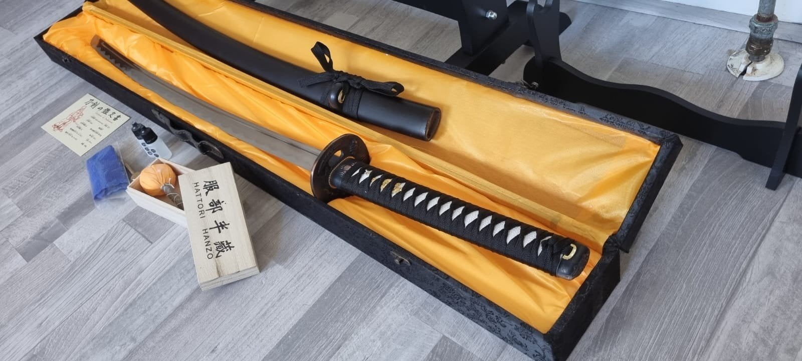 Scherp katana zwaard, samurai zwaarden, sabel, mes, dolk

Sc, Ophalen of Verzenden, Nieuw